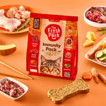 The Fresh Pack Immunity UMAMI Pack For Cats - With Chicken & Chicken Liver.