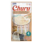 Churu Creamy Cat Treat Chicken with Salmon 4 Tubes 56g.