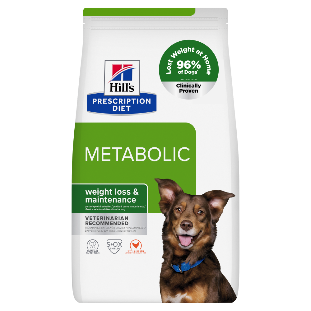 Hill's Prescription Diet Metabolic Wight Loss & Maintenance Dog Food with Chicken 4Kg Petfast.shop Hill's Dog Dry Food Food petfast.shop EgyptDefault Title 3640.00