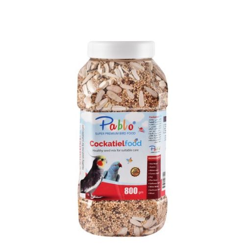 Pablo Cockatiel Seed Mix 800 gm.
