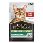 Package Pro Plan Nutrisavour Sterilised Beef & Chicken In Gravy (10*85g)