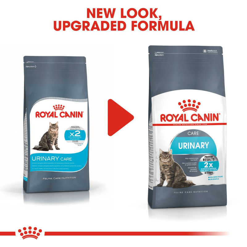 Royal Canin Urinary Care All Breeds Adult Cat Food.
