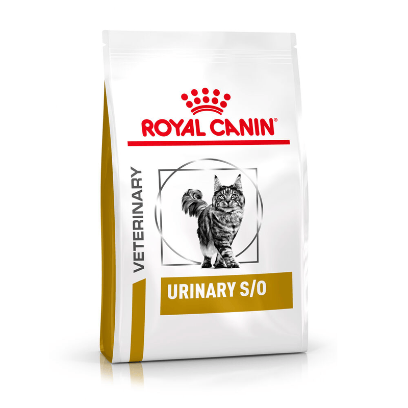 Royal Canin Urinary S/O All Breeds Adult Cat Food.