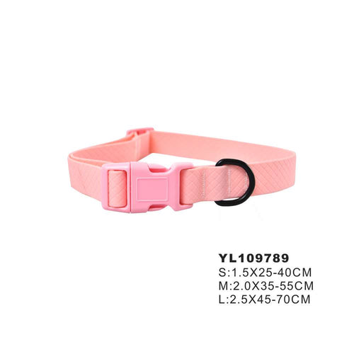 Naomi Light Pink Dog Collar.