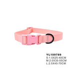 Naomi Light Pink Dog Collar.