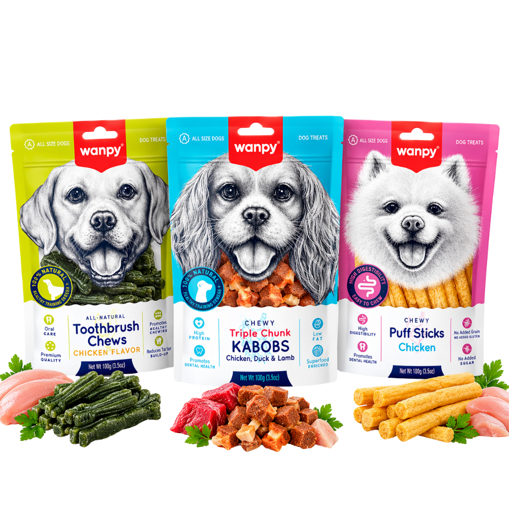 Wanpy Dental Care Trio Petfast.shop Wanpy Bundles Dental Treat Dog Exclude Treats petfast.shop EgyptDefault Title 669.00