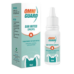 Omni Guard Ear Mites Drops Cats And Dogs 15ml.