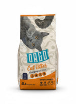 orgo white cat litter jasmine 5l.