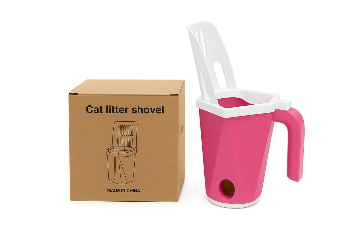 Naomi Pink Litter Scoop.