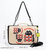 Nunbell Pet Hand Bag Cute Cat Print 30*20*20