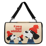 Nunbell Pet Hand Bag Cute Dog Print 30*20*20 Cm