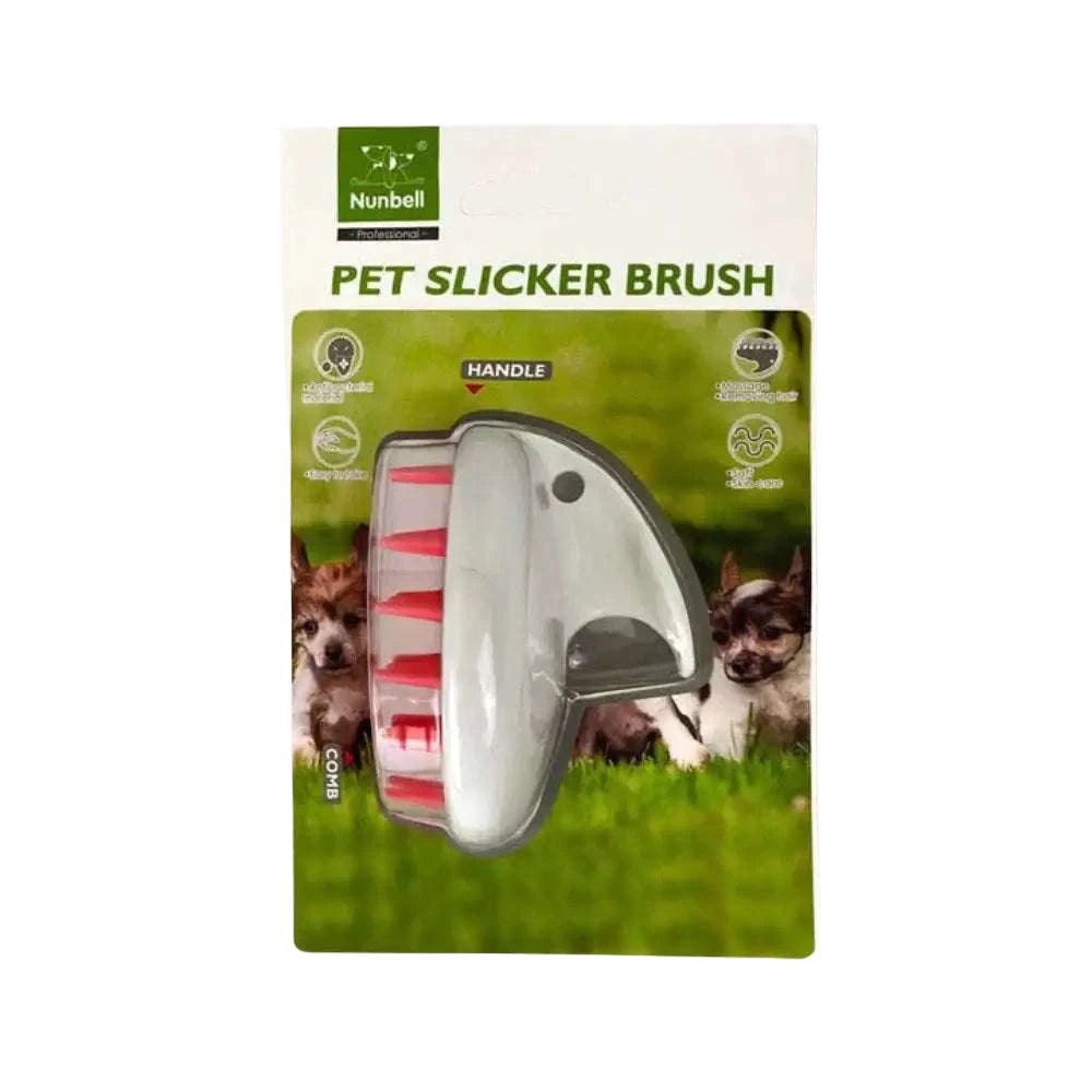 Nunbell Pet Slicker Brush Comb The Soft Dog Hair.