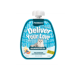 Petmetro Cat Creamy Treat Support Hair & Bright Coat Salmon and Fish Oil 60g.