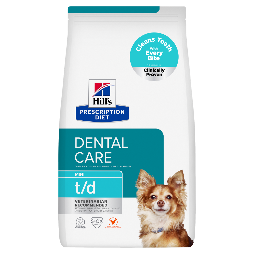 Hill's Prescription Diet t/d Mini Dog Food with Chicken 3Kg Petfast.shop Hill's Dog Dry Food Food Prescription Food petfast.shop EgyptDefault Title 2145.00