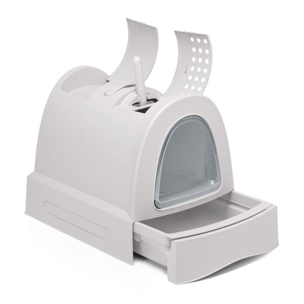 Imac Zuma Closed Litter Box 42.5 Cm * 56 Cm Petfast.shop IMac Box & Accessories & Litter Cat Litter Box & Accessories petfast.shop Egypt PIM5904S Pink 3750.00