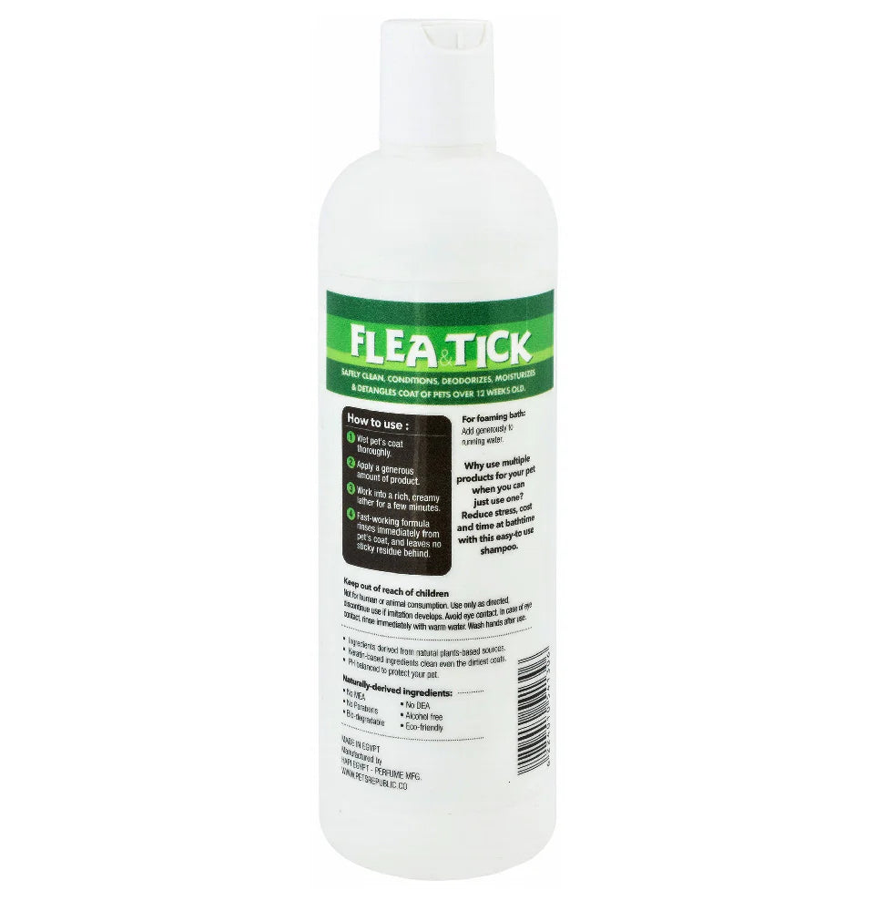 Pets Republic Flea & Tick Shampoo Almond Oil 500ml.