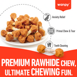 Wanpy Treat For Adult Dog Lamb Jerky Dumbbells 100 g