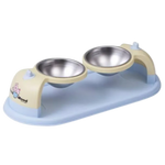 Double Feeding Bowl for Cats and Small Dogs Petfast.shop Generic Bowls & Feeders Cat Dog Supplies petfast.shop EgyptDefault Title 400.00