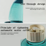 Product packaging with a blue and white design on a light gray background