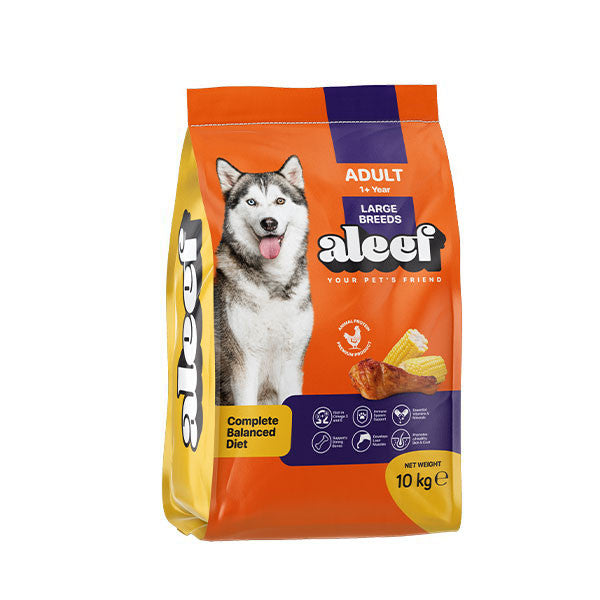 aleef adlut dog dry food 10 kg.
