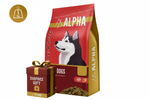 ALPHA Dog Food 1kg Badge