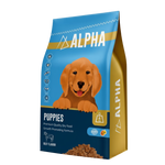 Alpha Puppies Dog Food with 4kg weight