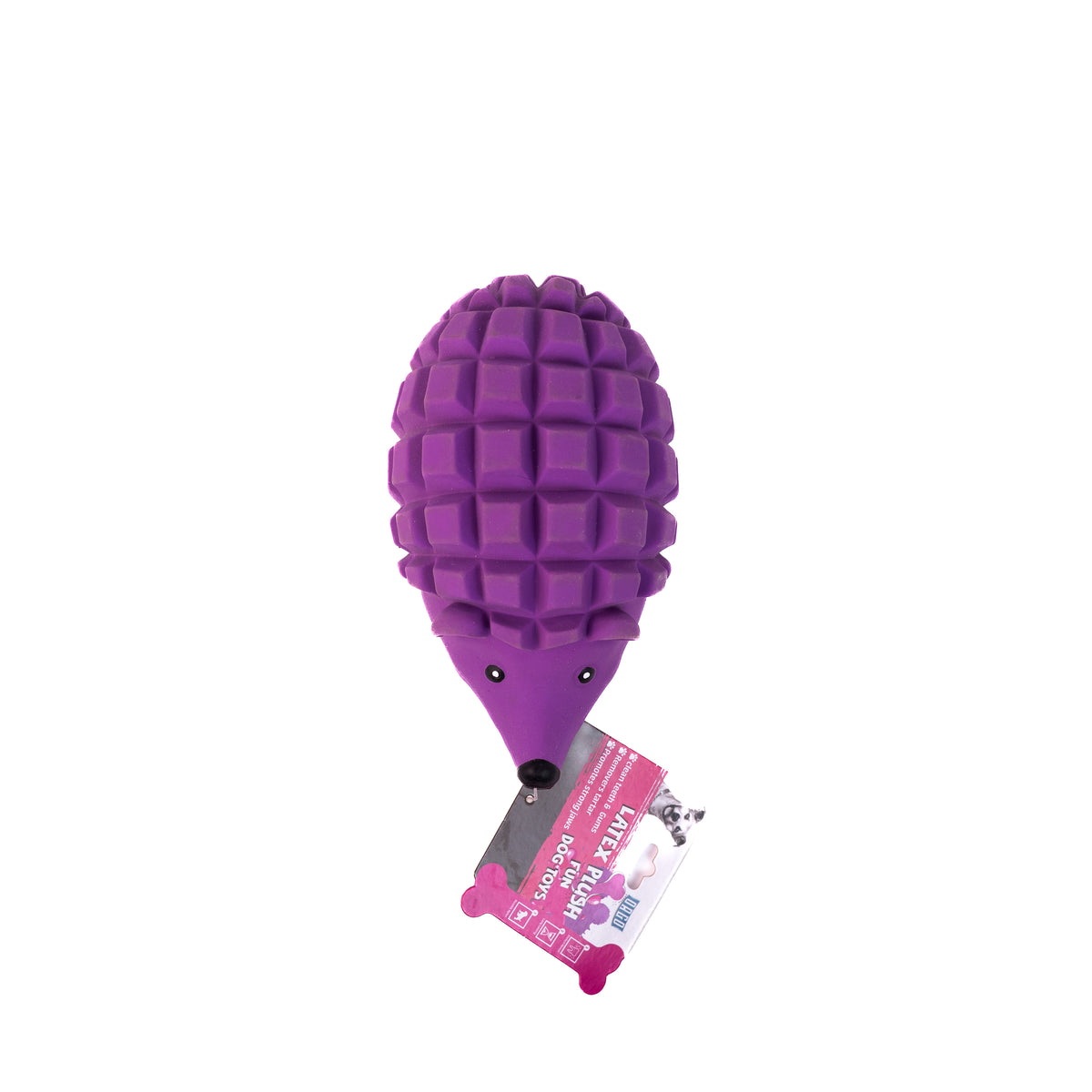 Orgo Latex Plush Hedgehog toy.