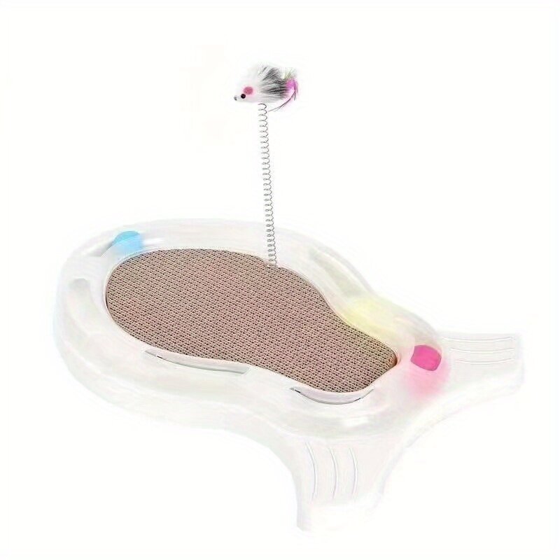 Fish Shape Cat Scratch Board Toy.