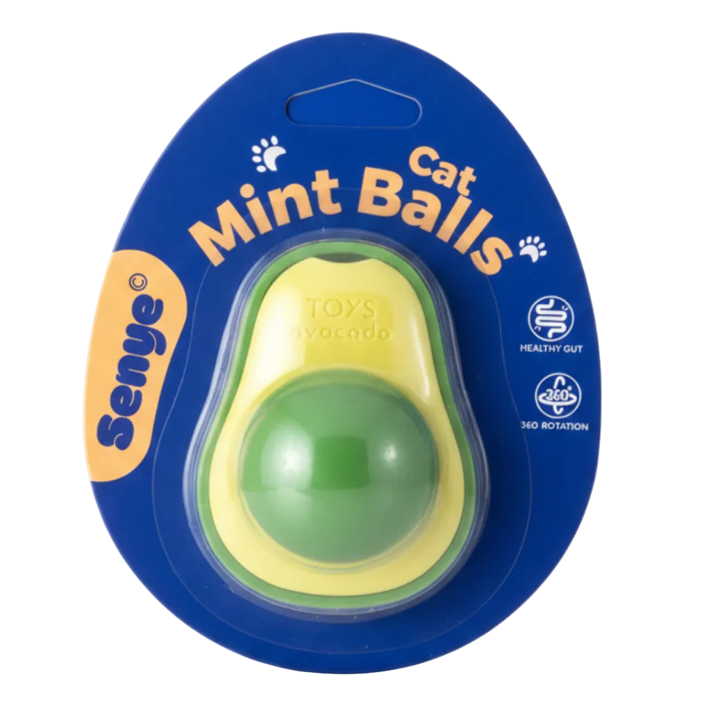 Avocado Mint Ball - White BG