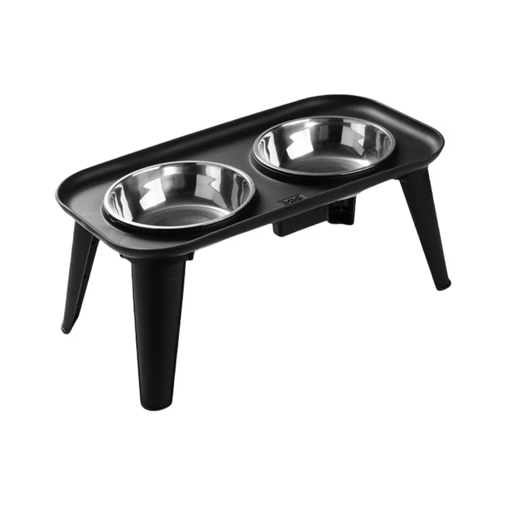 Raised Dog Double Bowl Stand 2