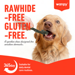 Wanpy Treat For Adult Dog Toothbrush Chews Chicken 100 g