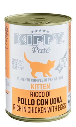 Kippy Cat Kitten With Chicken 400G.