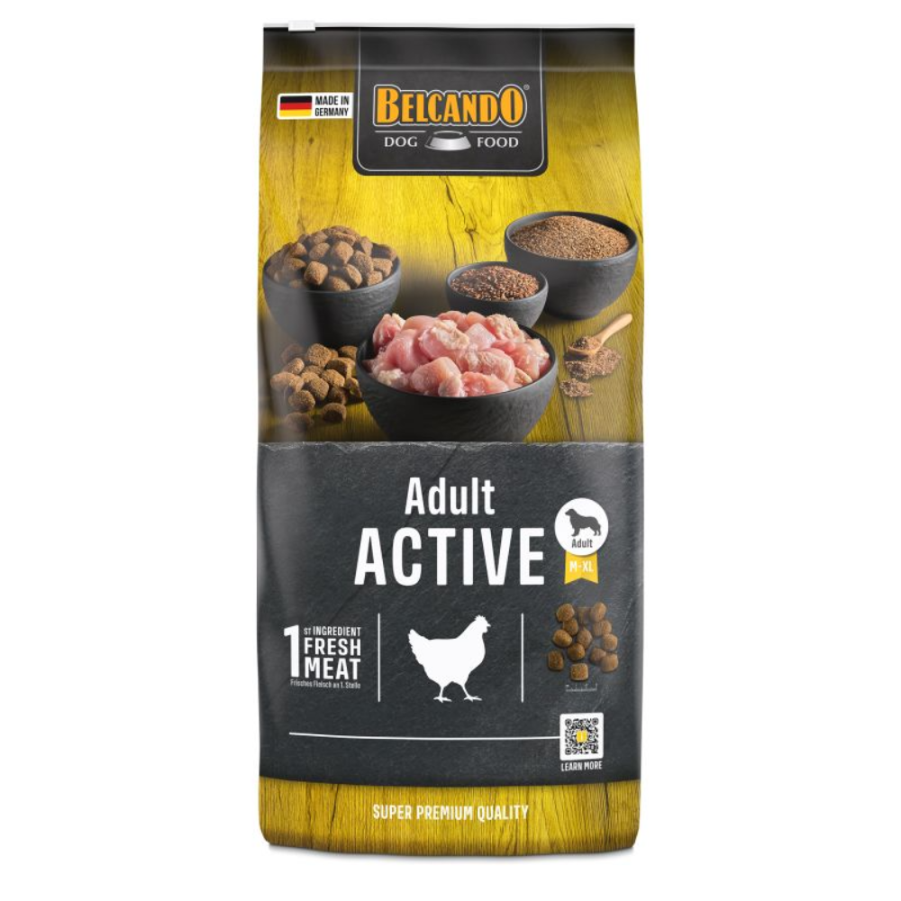 Belcando Active Adult Dog Dry Food M-XL Petfast.shop Belcando Dog Dry Food Food petfast.shop Egypt PBE1053S-1 4 Kg 1750.00