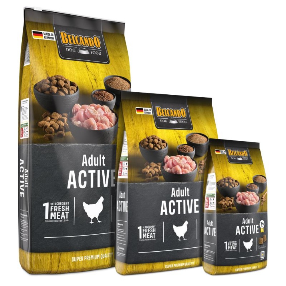 Belcando Active Adult Dog Dry Food M-XL Petfast.shop Belcando Dog Dry Food Food petfast.shop Egypt PBE1053S-1 4 Kg 1750.00