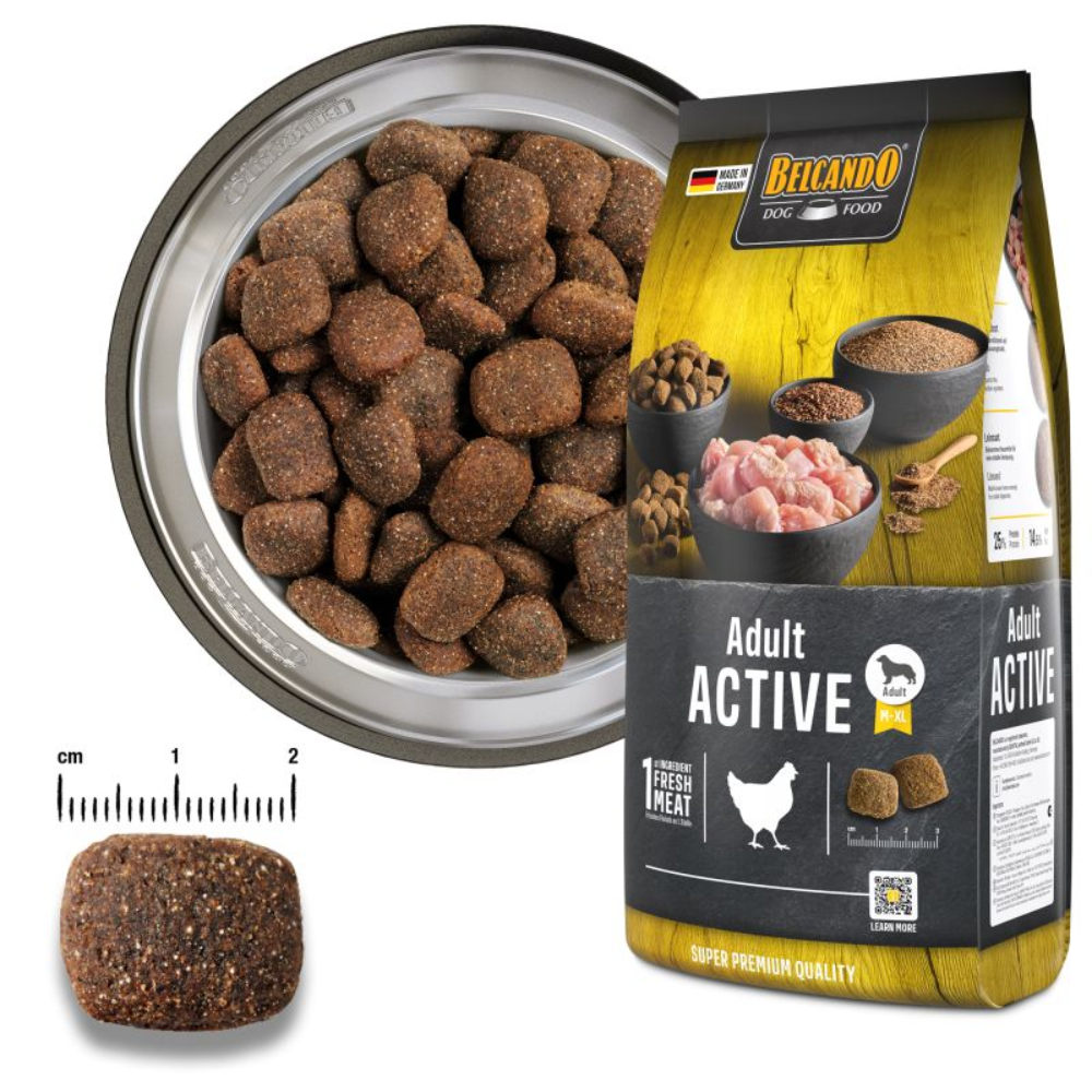 Belcando Active Adult Dog Dry Food M-XL Petfast.shop Belcando Dog Dry Food Food petfast.shop Egypt PBE1053S-1 4 Kg 1750.00