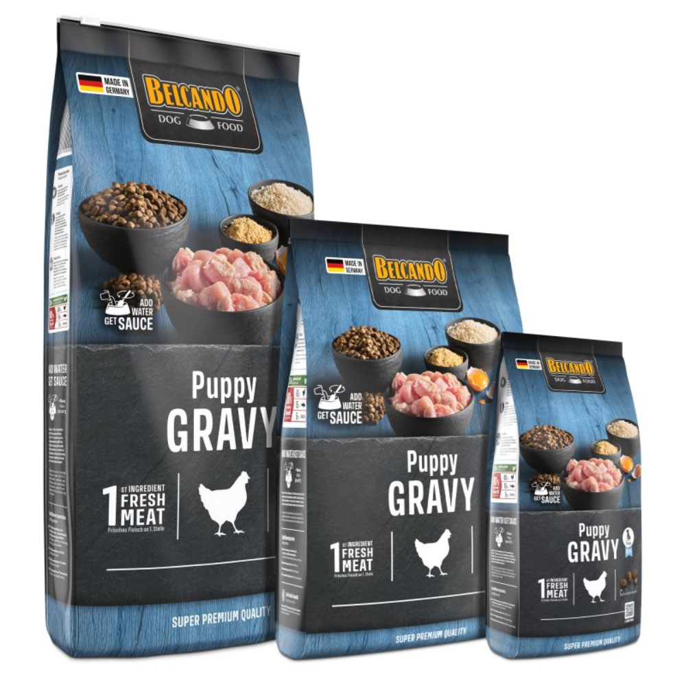 Belcando Puppy Dry Food In Gravy XS-XL