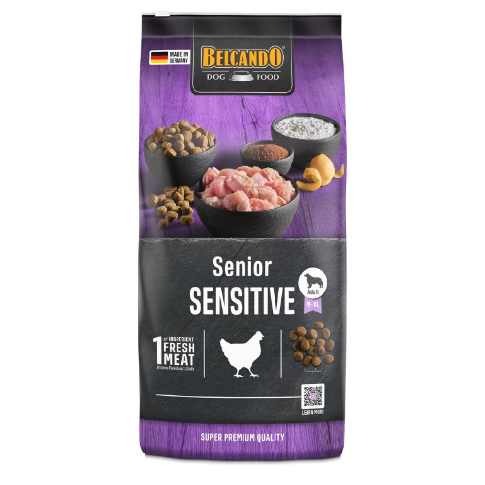 Belcando Dry Food with Meat for Medium to XL Breed Sensitive Senior Dogs Petfast.shop Belcando Dog Dry Food Food Senior petfast.shop Egypt PBE0050S-2 1 Kg 650.00