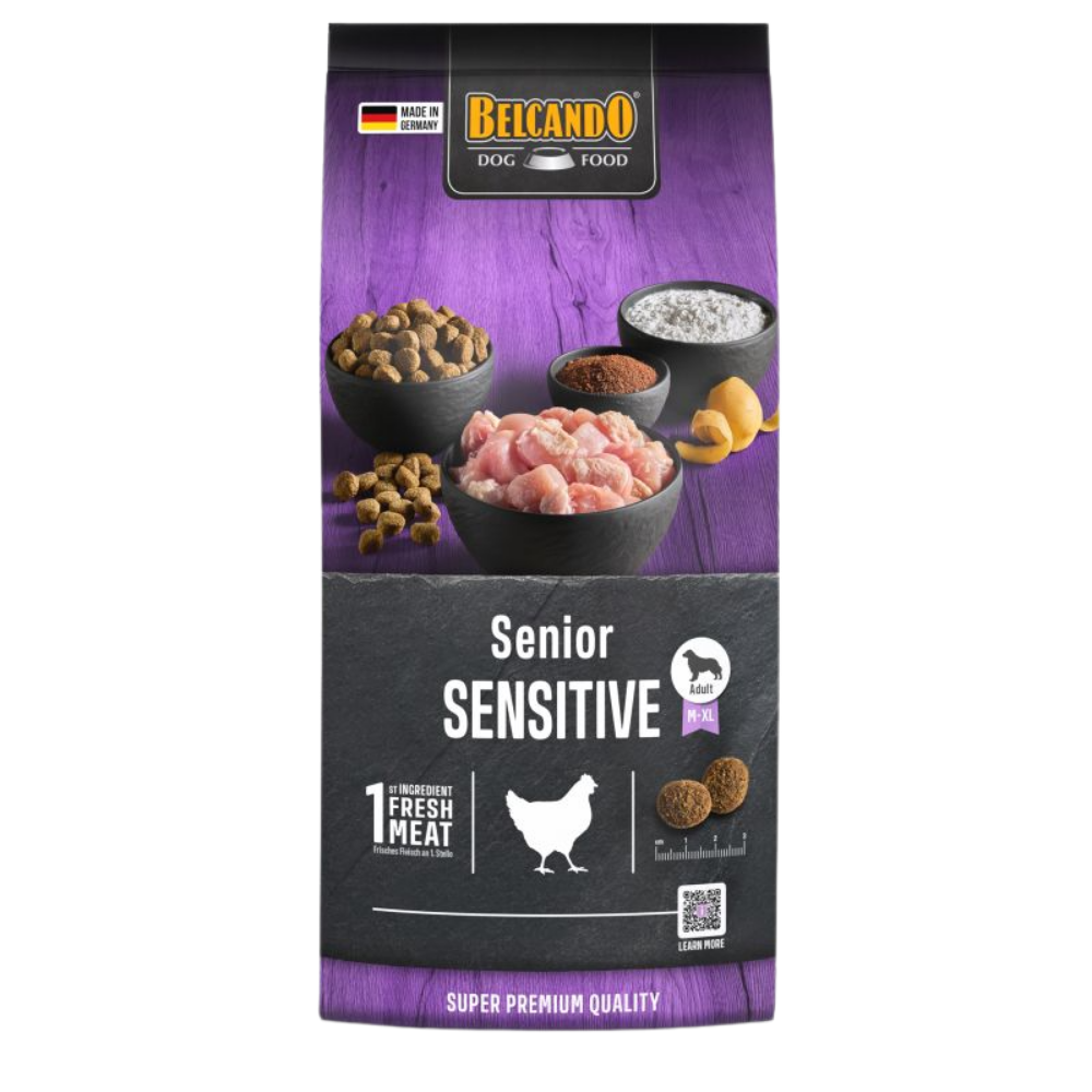 Belcando Dry Food with Meat for Medium to XL Breed Sensitive Senior Dogs Petfast.shop Belcando Dog Dry Food Food Senior petfast.shop Egypt PBE0050S-2 1 Kg 650.00