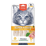 Wanpy Super Foods Creamy Treat Chicken Pumpkin & Kale 70 g (5*14g)