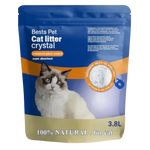 Bag of Bests Pet Cat Litter Crystal with a cat on the label against a white background