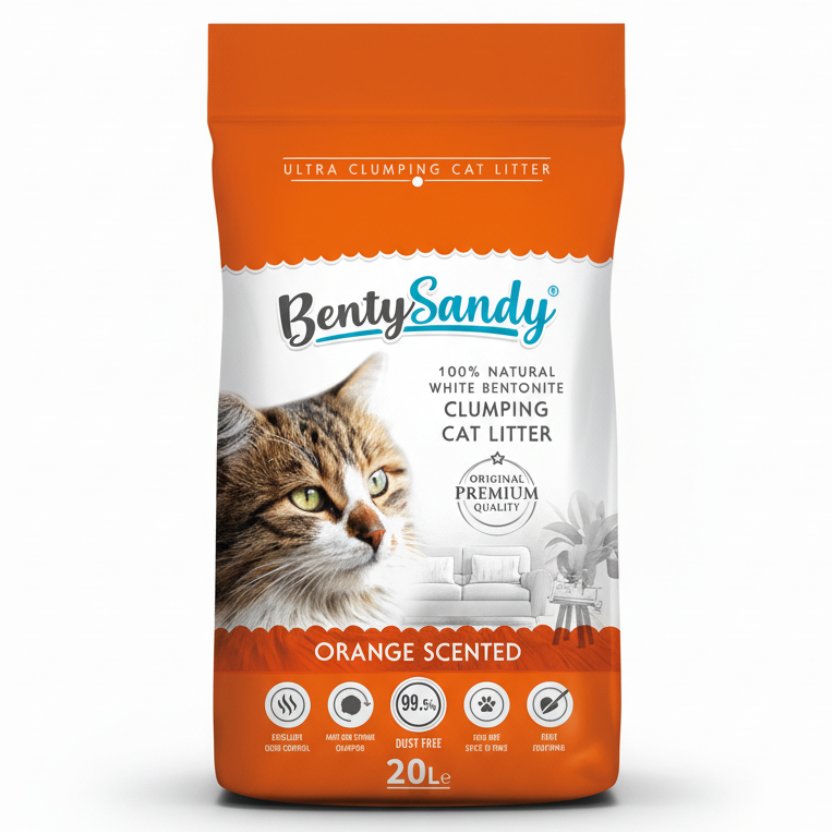 BentySandy 20L orange bag