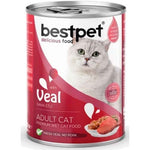 Best Pet Adult Cat With Veal 400g.