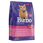 Birbo cat food bag on white background
