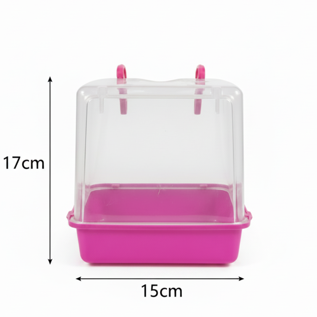 Bird Bath Box Size 17*15Cm