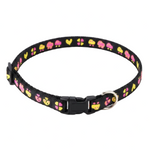 Black Mushroom Collar - White BG