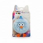 Blue Fluffy Bird Cat Toy