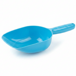 Blue Paw Scoop - Angled Side