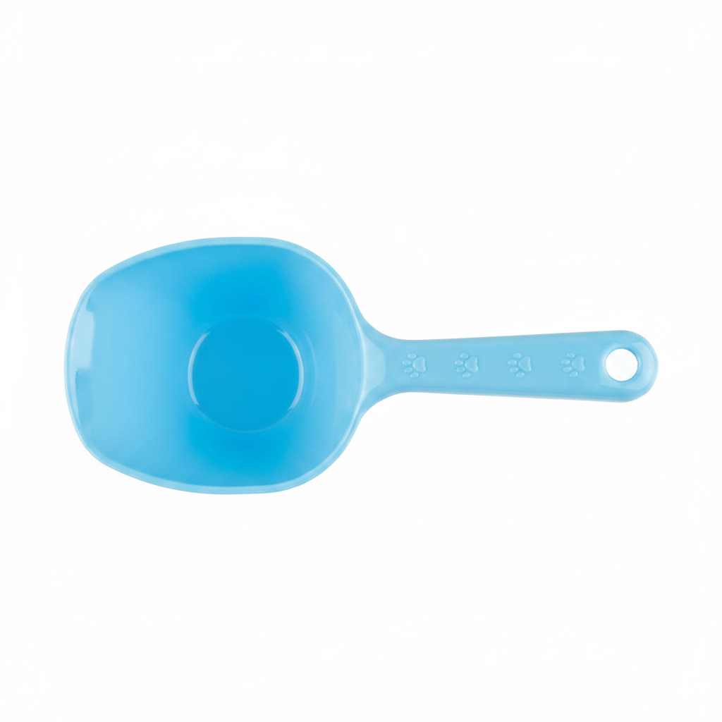 Blue Paw Scoop - Top View