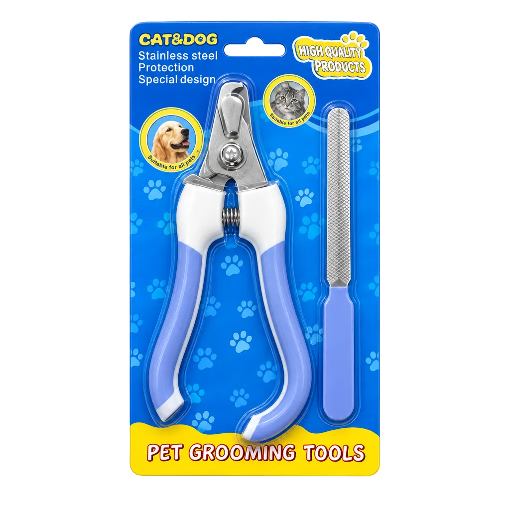Pet Nail Clipper Grooming Tool 2 Pes Size 16.5 Cm