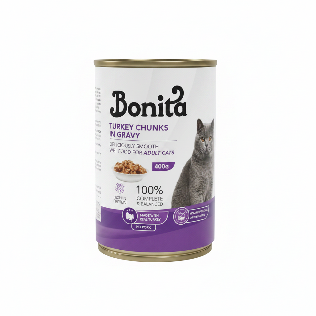 Bonita - Turkey Chunks in Gravy